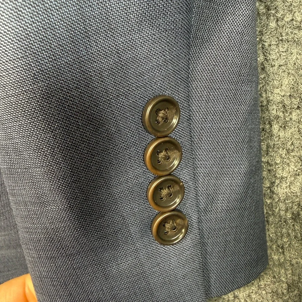 Bonobos Standard Fit Blazer Mens 52R Blue Tollegno 1900 Italian Wool Sport Coat
